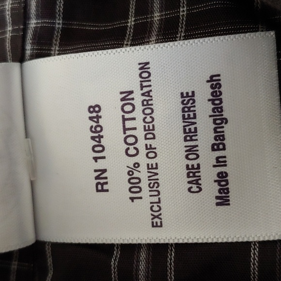 NWT Rivalry Threads Men's Clemson Tigers Long Sleeve Button Down Shirt Size M - Picture 6 of 7